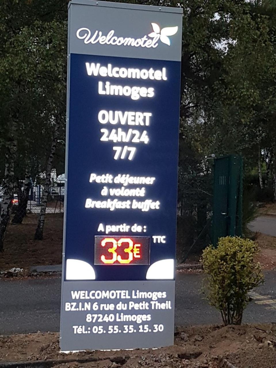 Welcomotel Limoges Dış mekan fotoğraf